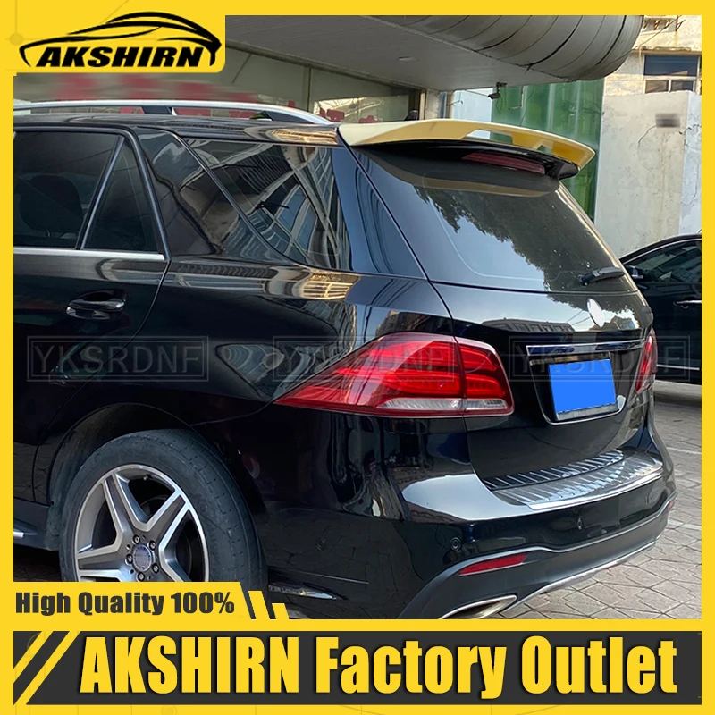 

For Mercedes-Benz GLE Grade ML-Class W166 2014-2018 GLE350 400 ML350 400 Spoiler Trunk Spoiler High Quality ABS Plastic Spoiler