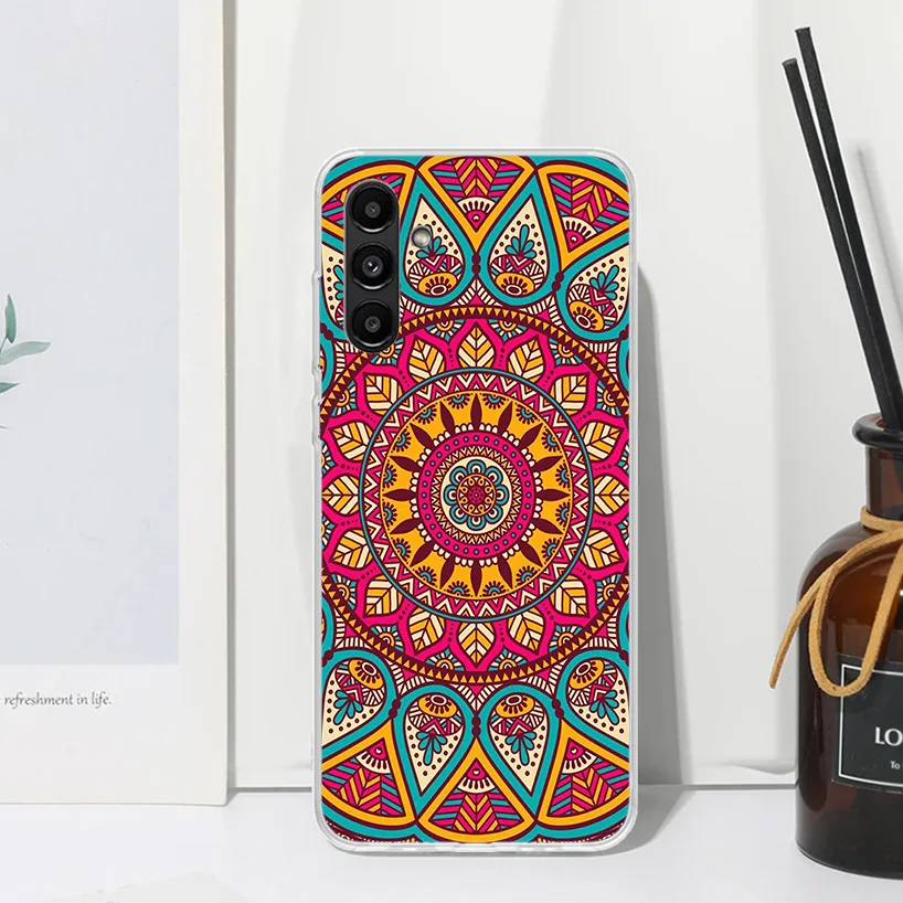 Etui na telefon Totem Mandala Colorful Flower do Samsung Galaxy A15 A25 A35 A55 A14 A24 A34 A54 A13 A23 A33 A53 A12 A22 A32 A52 A05S — zdjęcie 3