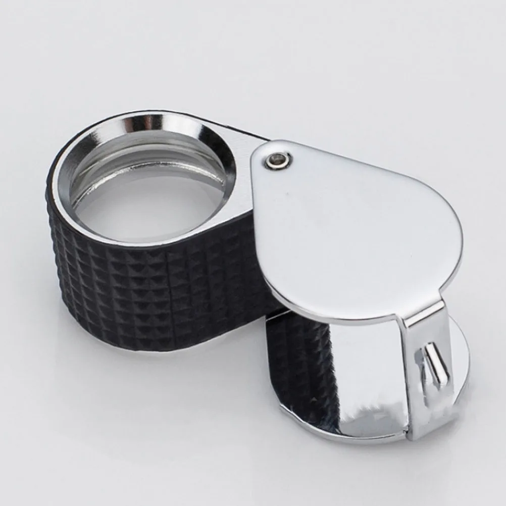 

Jewelry Magnifying Glass Glasses LED Illuminated Magnifier Loupe Pocket Testing