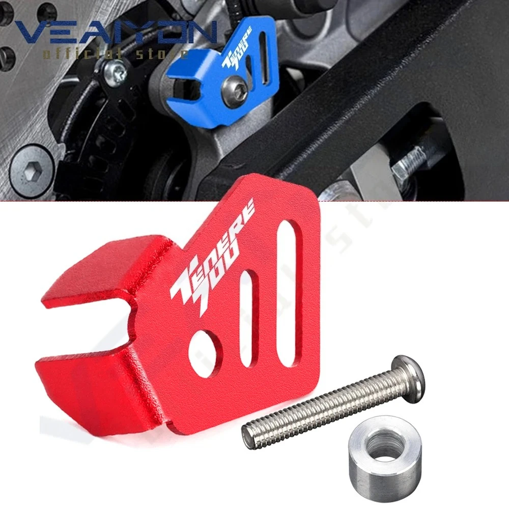 

For TENERE700 Tenere 700 2019 2020 2021 2022 Motorcycle Accessories CNC Aluminum Rear ABS Sensor Protective Guard Cover