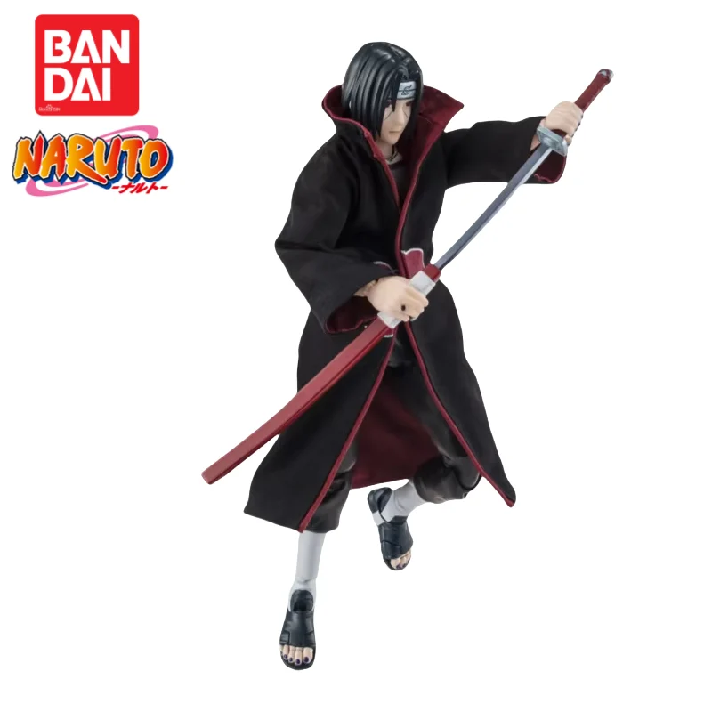 

In Stock Original Bandai Anime Merchandise Action Figure Naruto S H Figuarts Uchiha Itachi Model Figurine Ornaments 100% Genuine