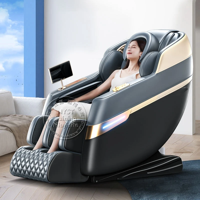 Multi-Function Zero Gravity Spa Office Massage Chair with Airbags Shiatsu Heating Portable for Body Application