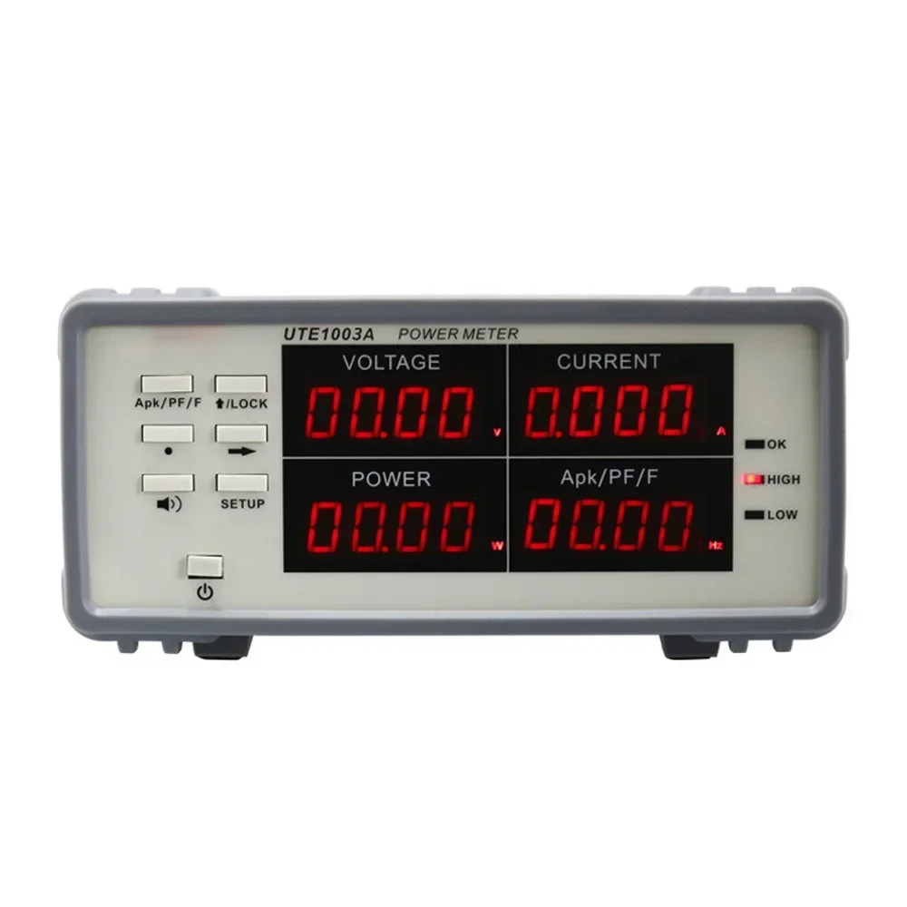 3000W True RMS Voltage Current Digital Power Factor Power Meter Analyzer Range  UTE1010A
