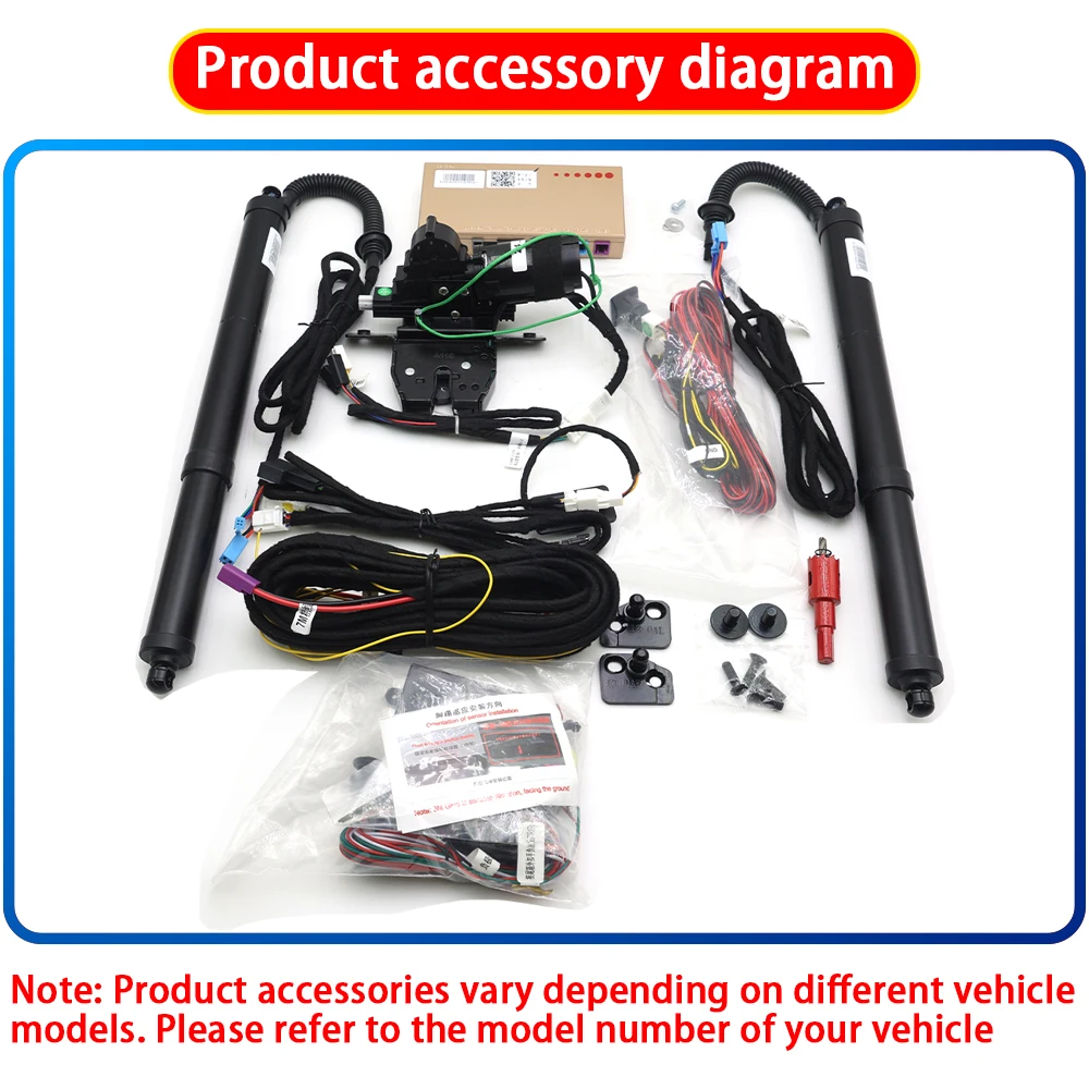 ZhuCamX Smart Powered Heckklappensystem für Chevrolet Orlando J309 2010–2018, automatisches intelligentes elektrisches Kofferraumlift-Steuerungsset