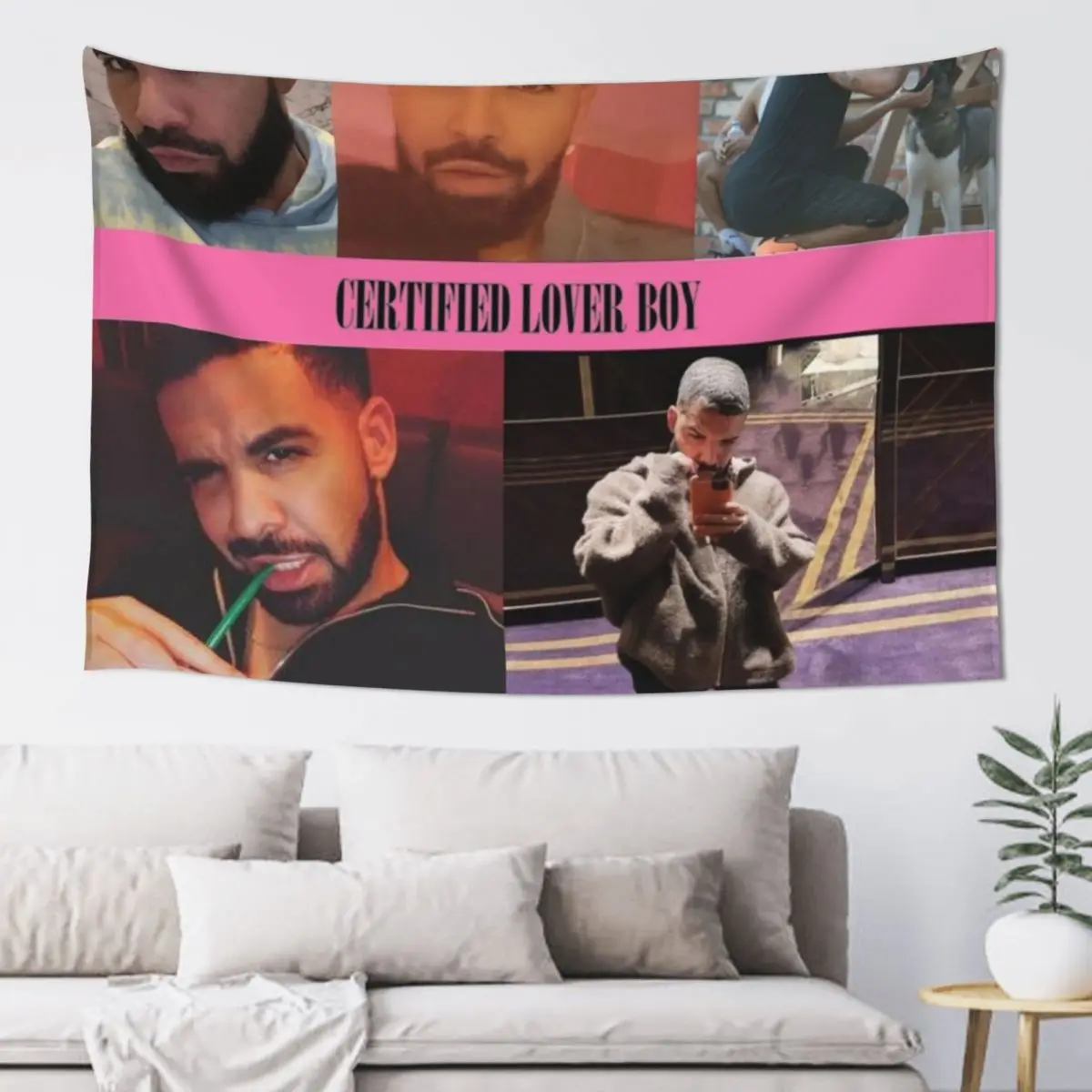 BBL DRAKE Tapestry On The Wall Carpet Wall Bedrooms Decorations Tapestry