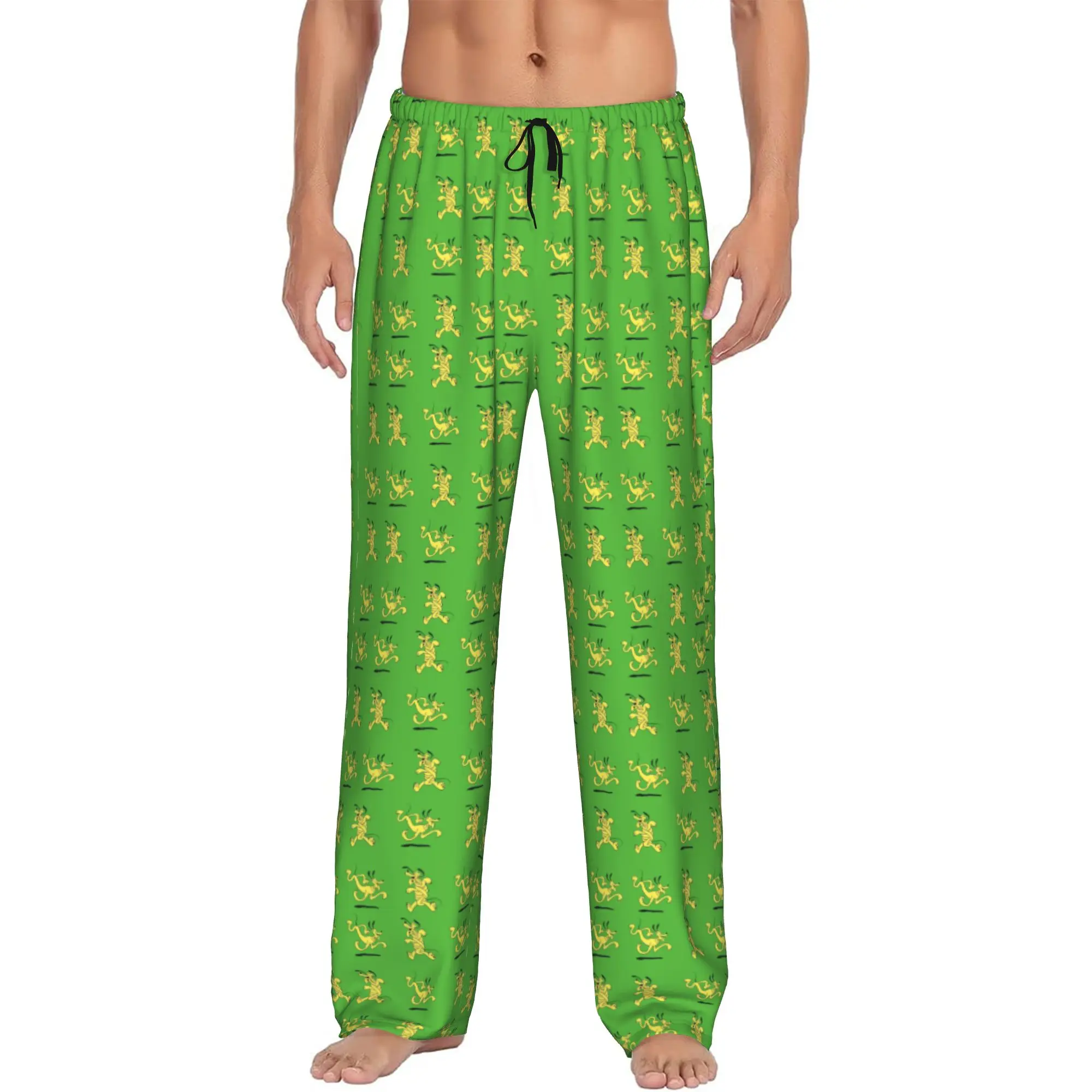 

Custom Men's P-Pluto Pajama Pants Print Sleep Sleepwear Bottoms with Pockets