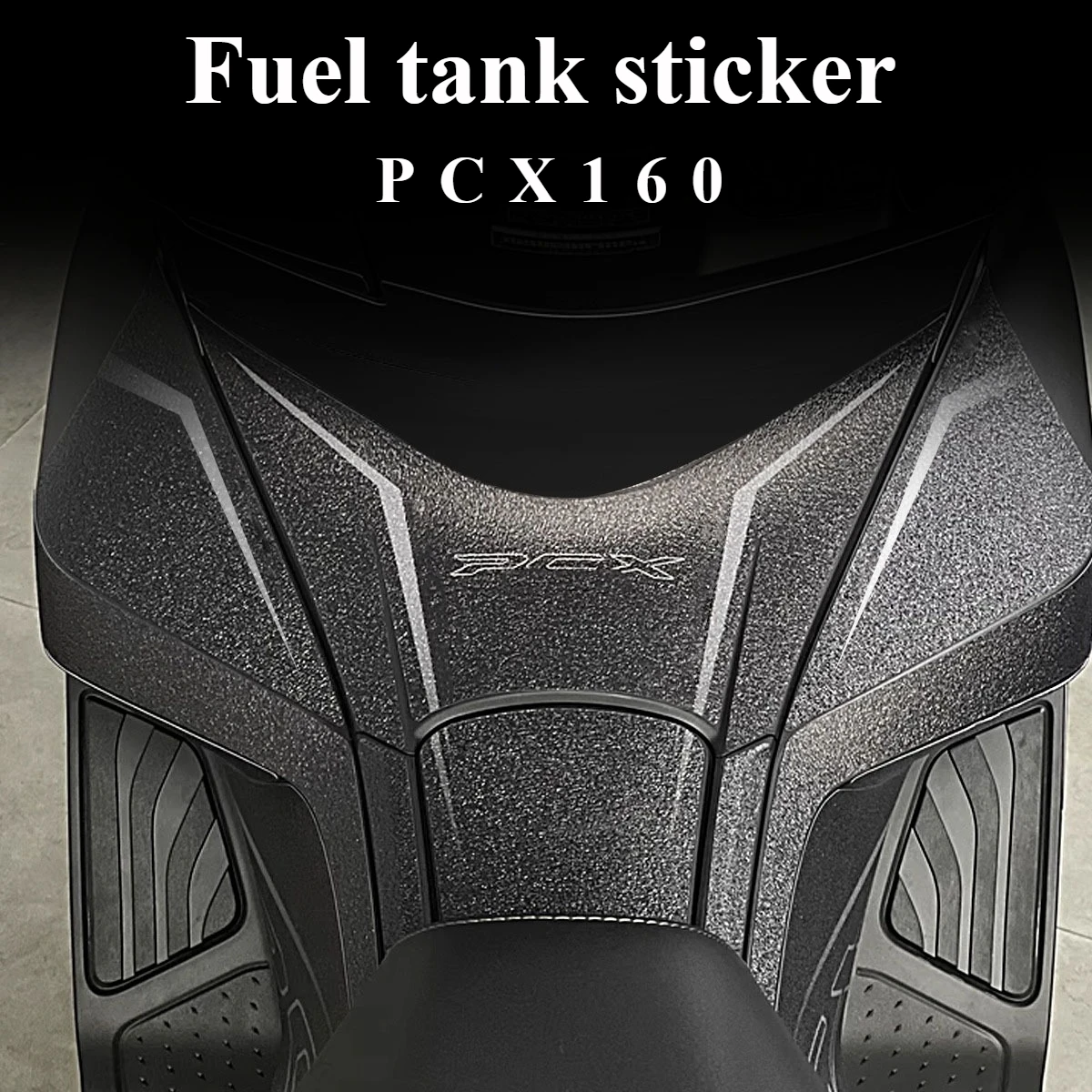 

A SET Suitable for 2025 Honda PCX 160 Accessories Motorcycle Anti Slip Sticker Rubber Fuel Tank Insulation Pad Waterproof