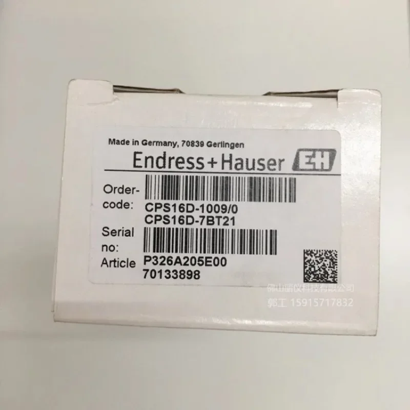 E + H مقياس درجة الحموضة القطب CPS16D-7BT21 التحقيق CPS16D-7AT21 CPS16D-7BT2G