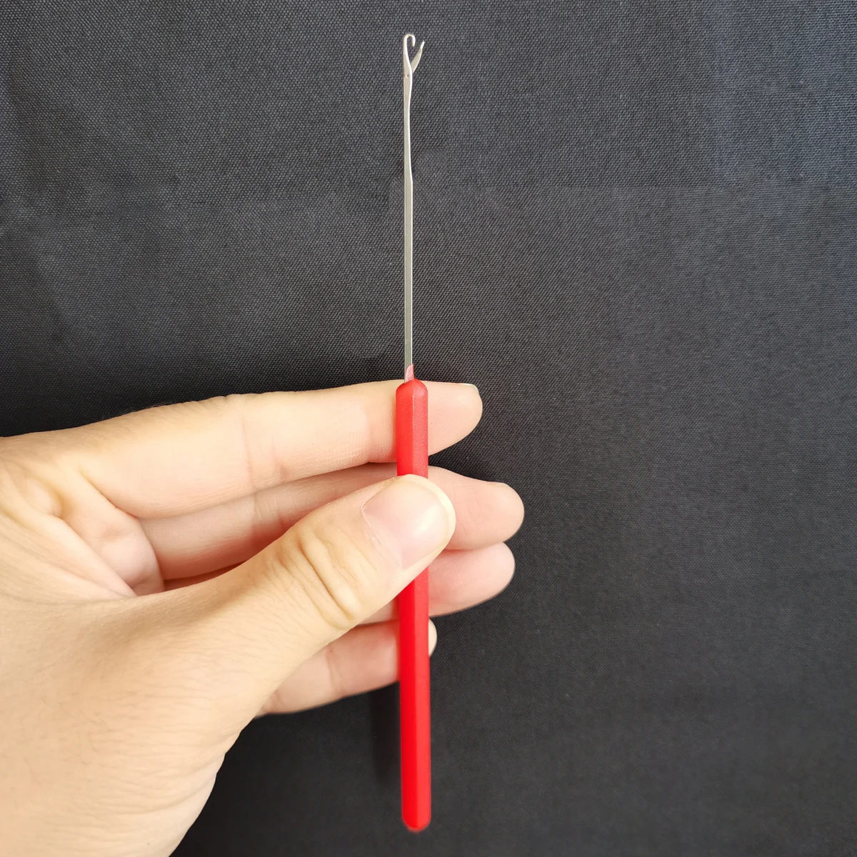 5Pcs Latch Hook Crochet Needle Latch Hook Tool, Latch Hook Tool for Crochet Braids Hair Extension Micro Braids Tools