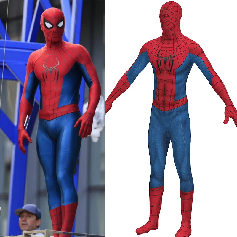 

2026 New Spider 4 Cosplay SpiderMan Brand New Day Costume Superhero Spandex Zentai Suits Spidey Boys Outfits Halloween Costume