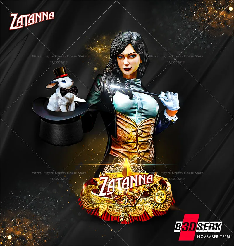 1/16 1/10 1/6 مقياس تيار مستمر Zatanna العدالة جامعة أمريكا خارقة السخرية ماجيك لتقوم بها بنفسك الأبيض التمثال GK ثلاثية الأبعاد الراتنج غير معلمة أنثى دمية