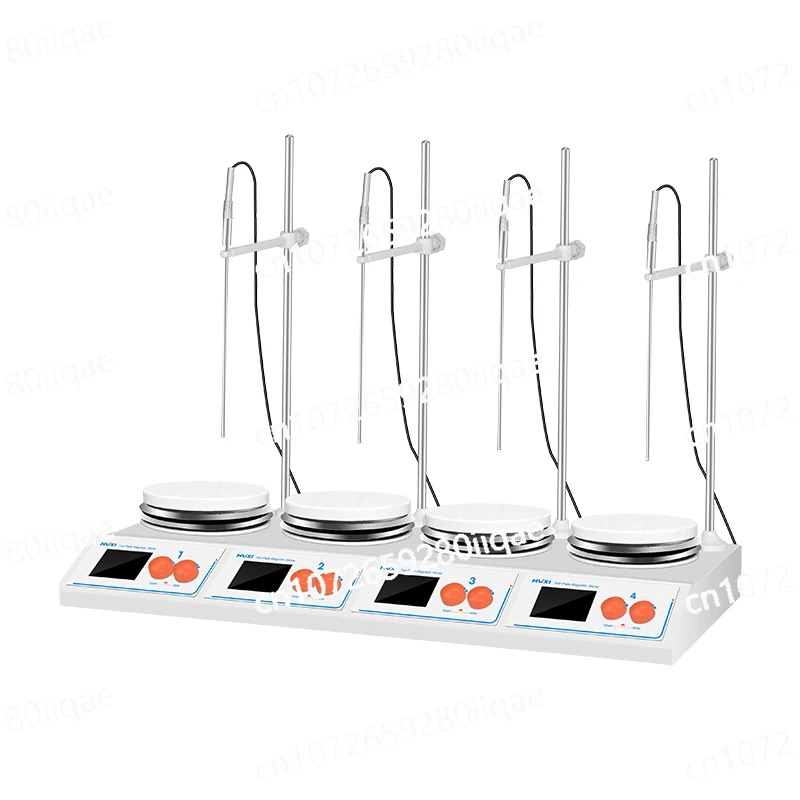 4 Multi-position digital laboratory magnetic hot plate stirrer