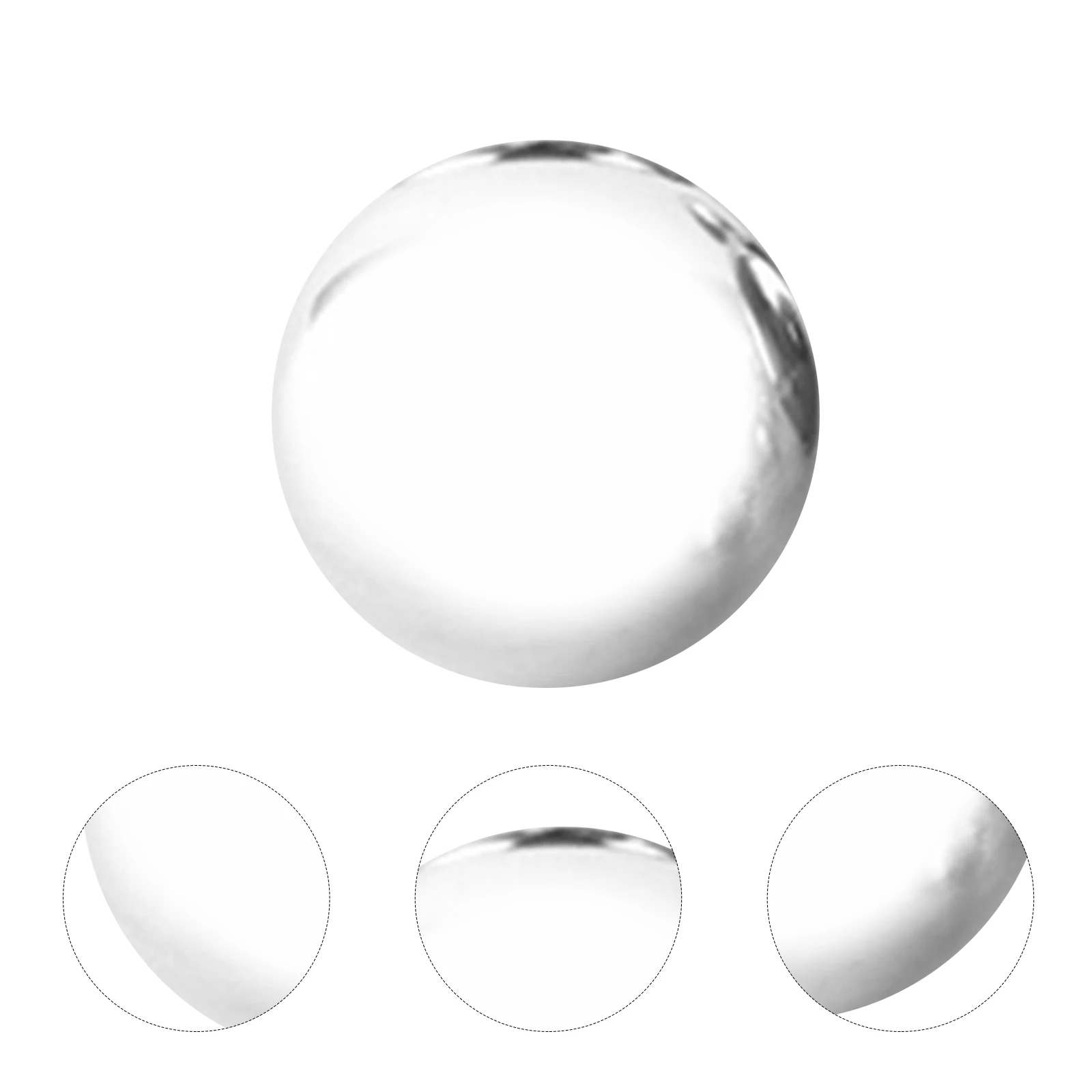

38Mm Mirror Polished Stainless Steel Solid Ball 1.0Mm Thick Decorative Metal Sphere For Home Office Garden Decoration