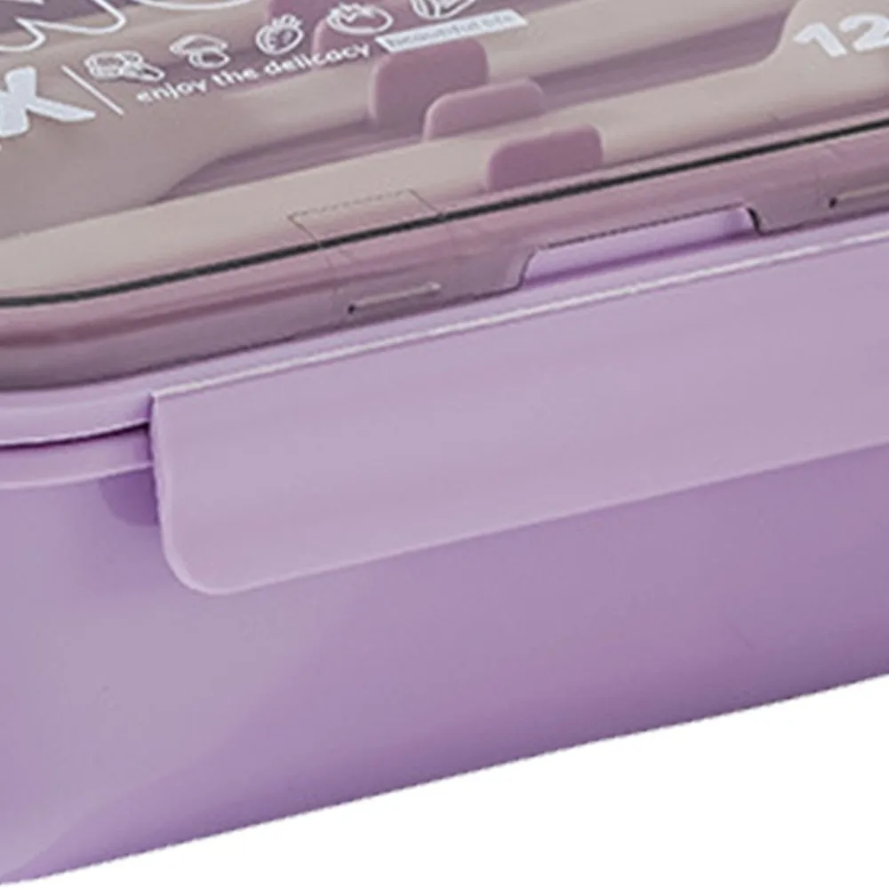 Practical PP Lunch Storage Container 3 Compartment 1200ml Thermal Lunch Box Food Container For Office