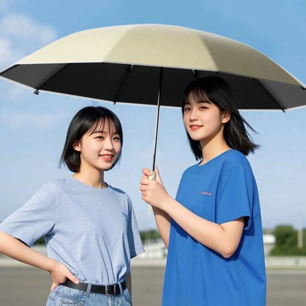 

Обратный складной автоматический зонт, уличный солнцезащитный козырек, ветрозащитный УФ-зонтик, светоотражающая полоса, 10-костный зонт от дождя