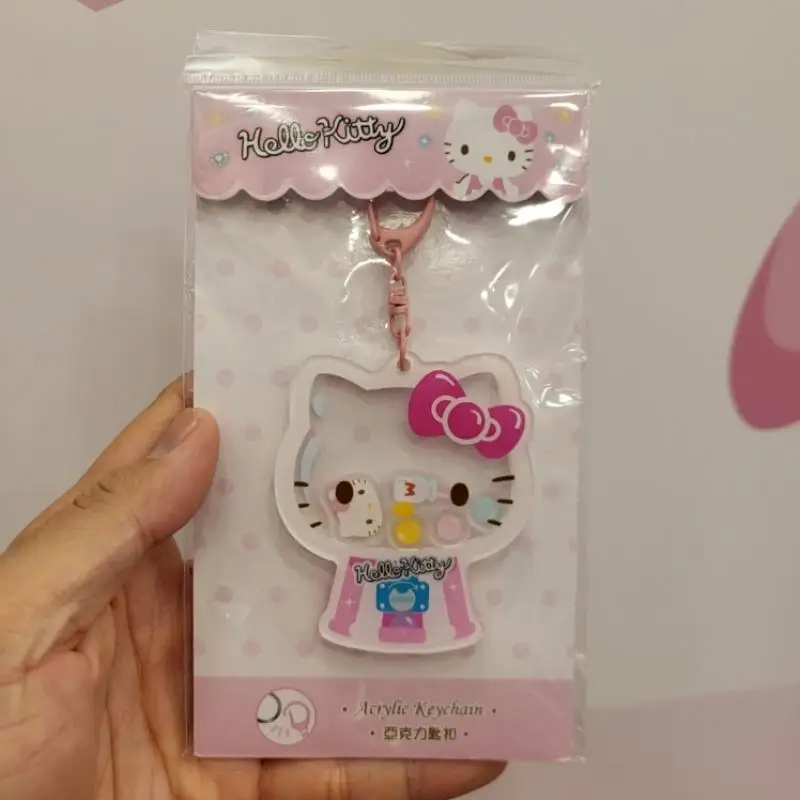 Oryginalne Sanrio Kitty melodia Cinnamoroll Kuromi małe bliźniacze gwiazdki brelok do torby ozdobny brelok 5 modeli figurki Anime zabawki