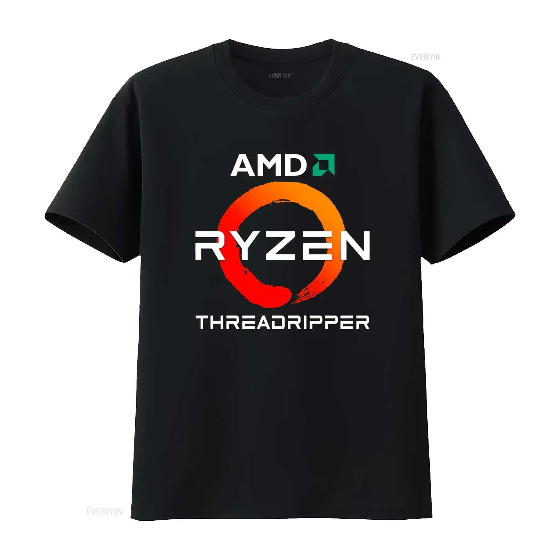 AMD Ryzen Threadripper Processors T shirt for Tech Enthusiasts vintage Washed Unisex homme Slightly Breathable Comfortable Soft