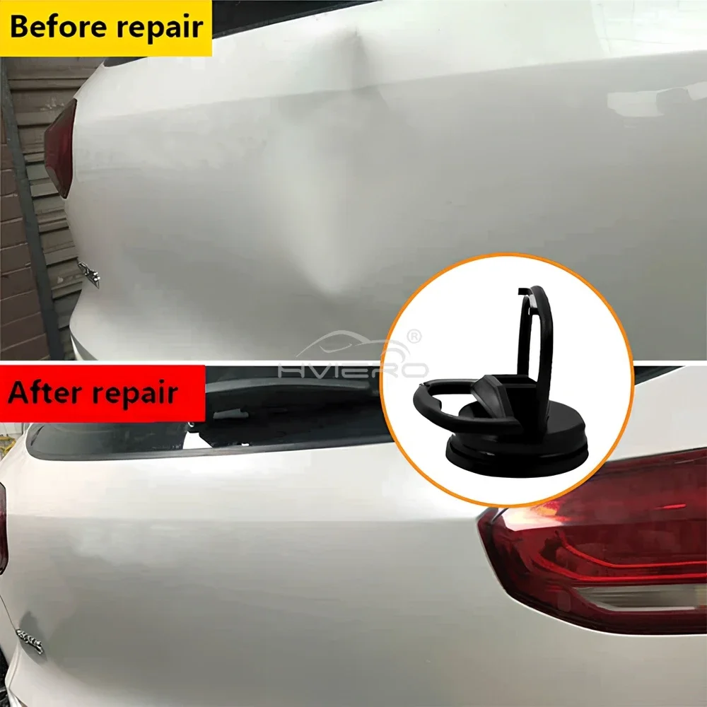 1/2X Auto Reparatie Sucker Gereedschap Uitdeukstation Pull Carrosserie Panel Remover Zuig 2Inch Geschikt Klein Handig Glad Willekeurige Kleur