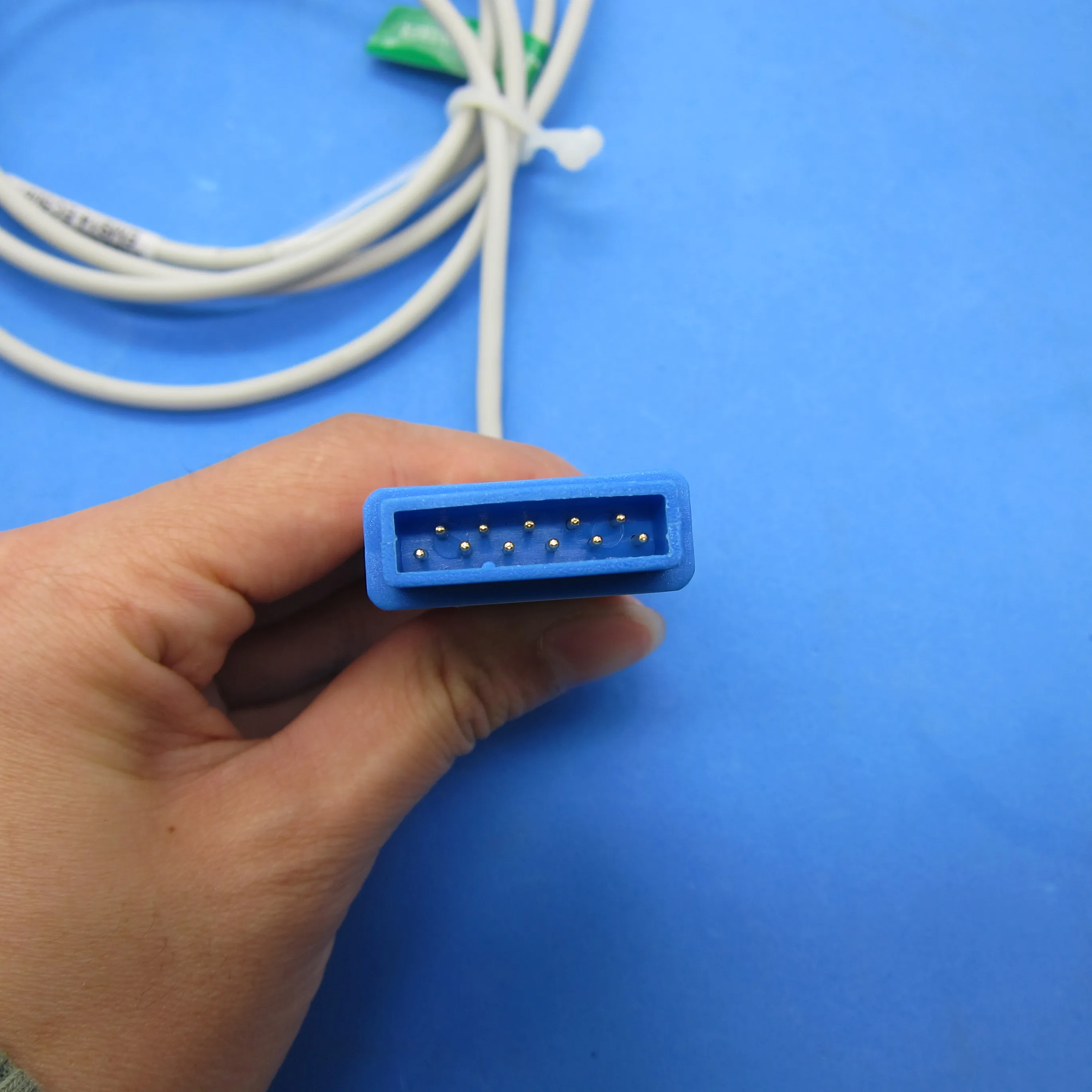 Reusable Oxygen Spo2 Adapter Extention Cable For GE B30 B40 Patient Monitor