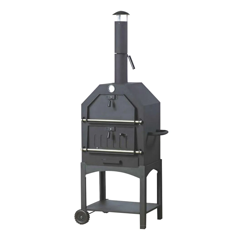 13 inch Outdoor Pizza Oven Household garden Portable Wood-Fired Pizza oven Pizza baker Charcoal BBQ grill Firewood stove