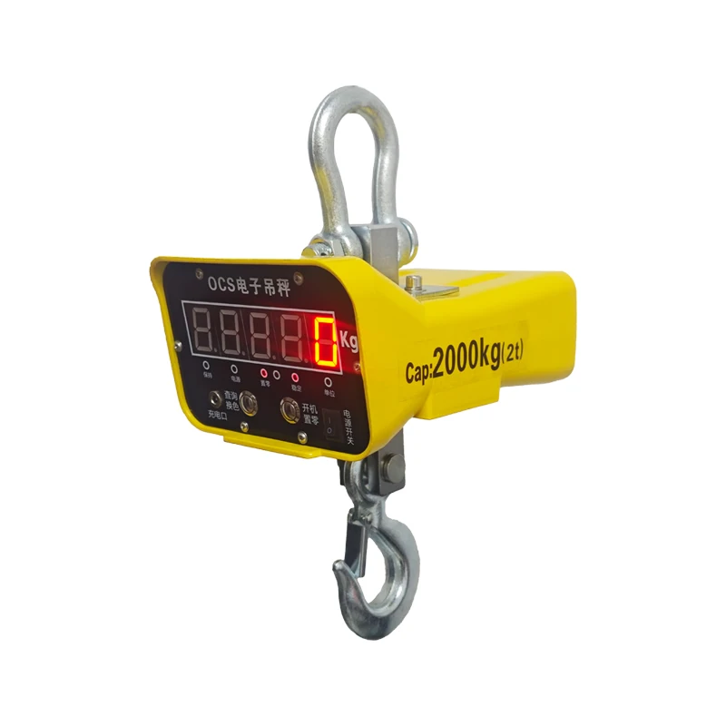 Heavy-Duty Electronic Hanging Scale for Safe and Efficient Load Weighing