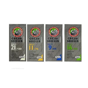 10 최고의 판매 기관 바늘 HAX1 14 3 PCS -№6