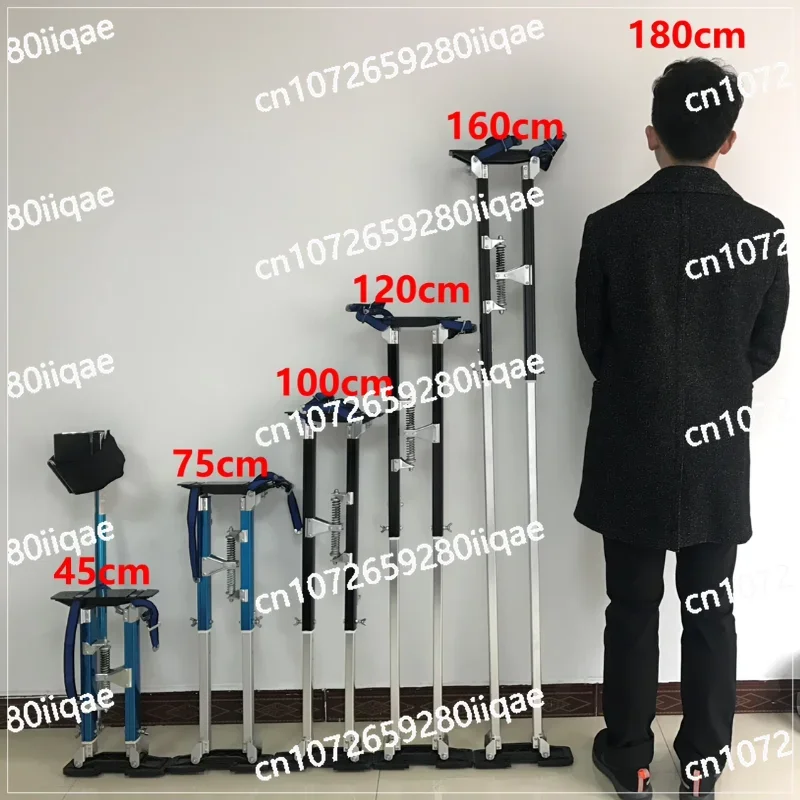 Aluminum alloy ladder climber Adult lifting tripod High foot heightening machine shoes Interior decoration Stage performance