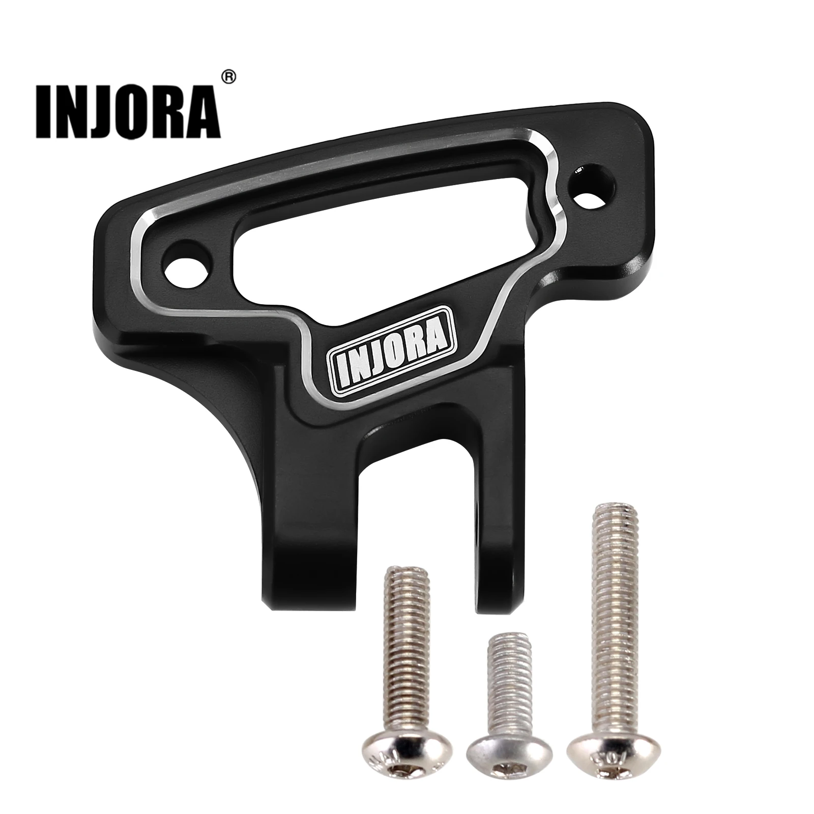 INJORA CNC Aluminum Panhard Chassis Mount for 1/10 RC Crawler Axial SCX10 PRO Upgrade