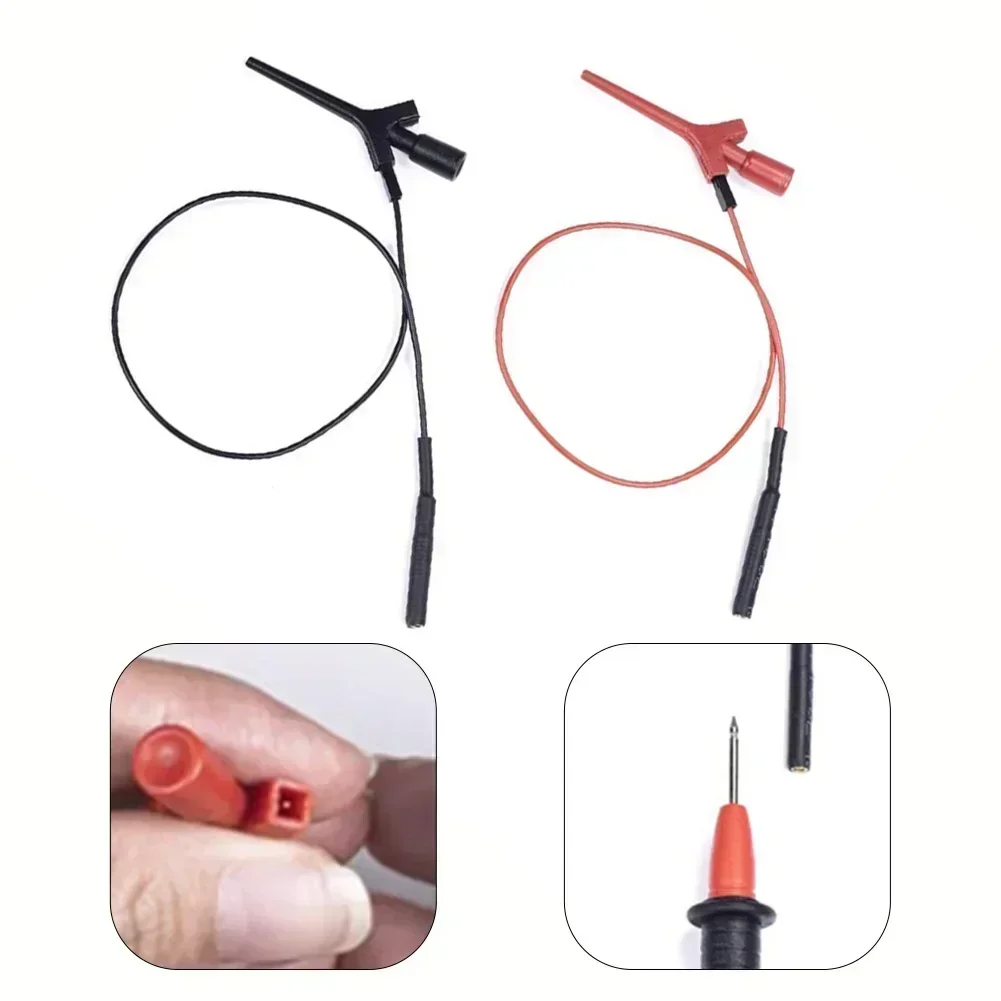 

Multifunctional Internal Test Clip Probe Mini S-M-D Grabber Test Clip Internal Spring Hook Probe For Multimeter & IC Testing