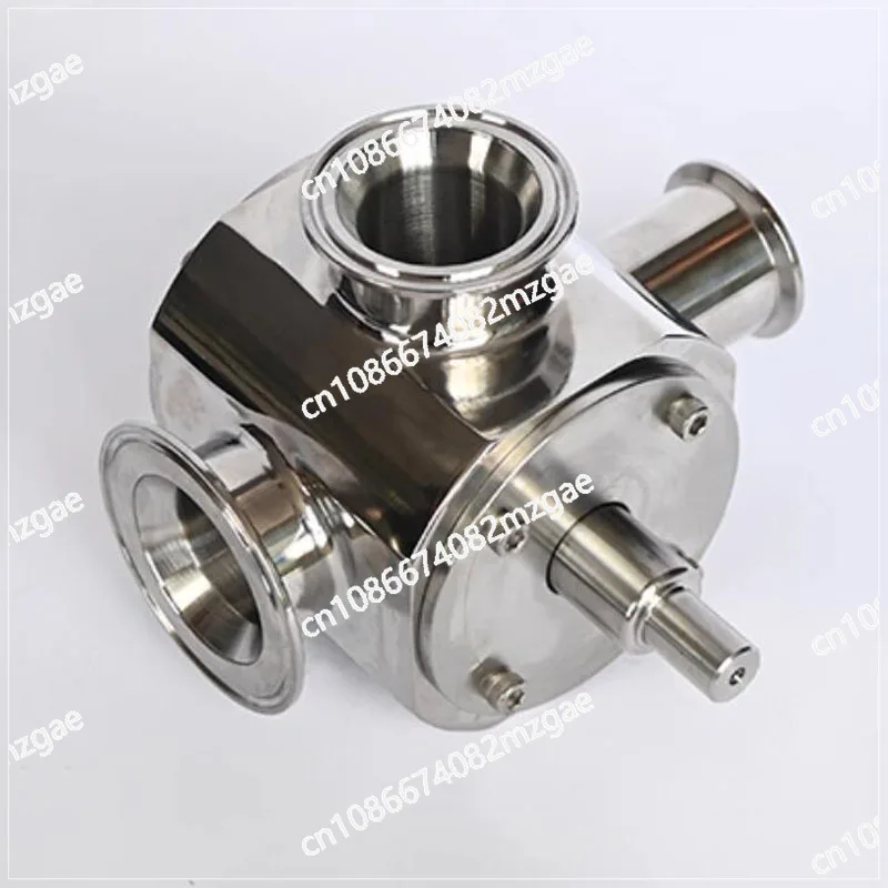 

Pneumatic Filling Machine Three-way Rotary Valve Stainless Steel Filling Machine Accessories, Diameter 25MM