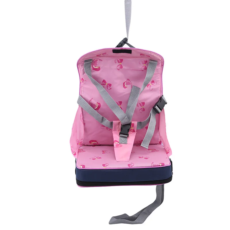 Baby Dining Chair Bag Baby Portable Seat Fabric Infant Travel Foldable Safety Belt Feeding High Chair kids Chair Cushion