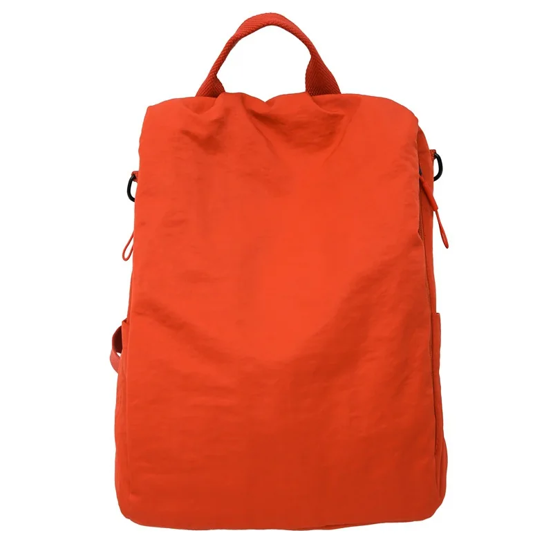 

2026 New Trend Concise Light Nylon Canvas Bag Casual Versatile Large Capacity School Bags Outdoor Travel Fashion Backpack рюкзак