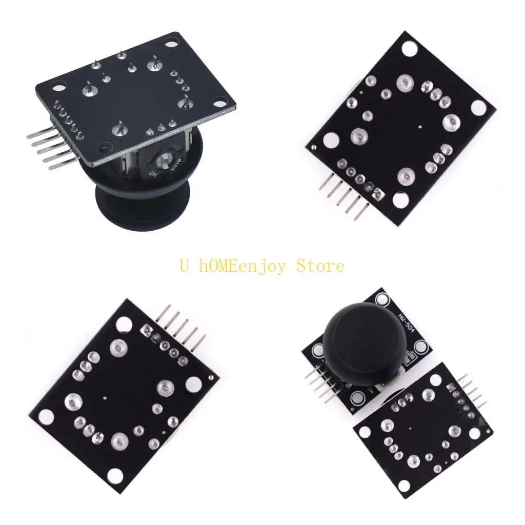 B0KF Joystick Module Lever SensorDouble Axises XY Joystick Module For 2 Game Consoles