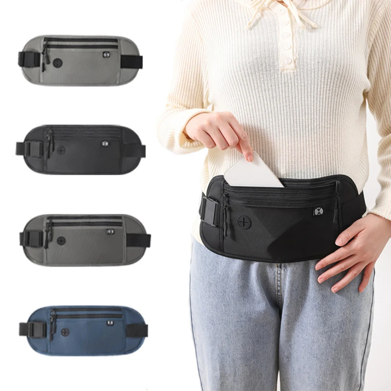 Running Waist Bag Travel Close-fitting Cell Phone Bag Anti-theft Multifunctional Waist Bag Cycling Mountain Jogging Bag