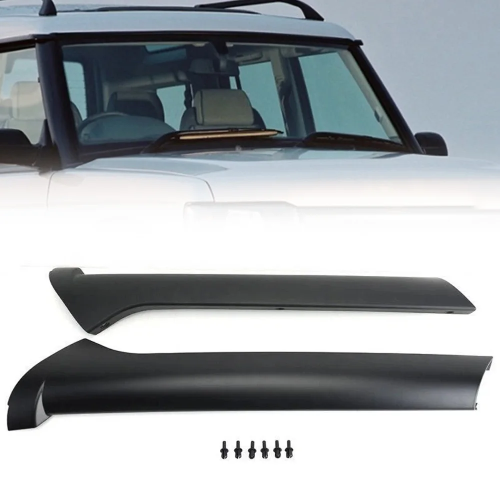 

Pair A-Pillar Post Finisher Door Trim Molding DCB500060PMA For Land Rover For Discovery 2 99-04 High-Strength ABS Left&Right