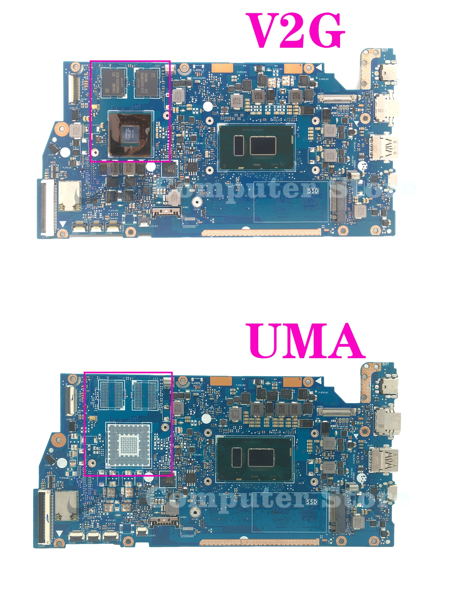 Scheda madre per ASUS X330UA X330UN X330U I330U K330U R330U V330U S330U scheda madre del computer portatile I3 I5 I7 4GB/8GB-RAM UMA/V2G