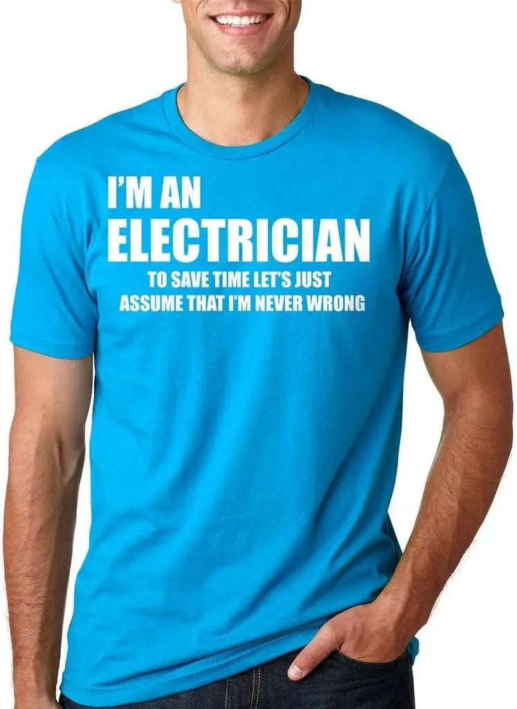 Electrician T-Shirt Funny Occupation Tee Shirt