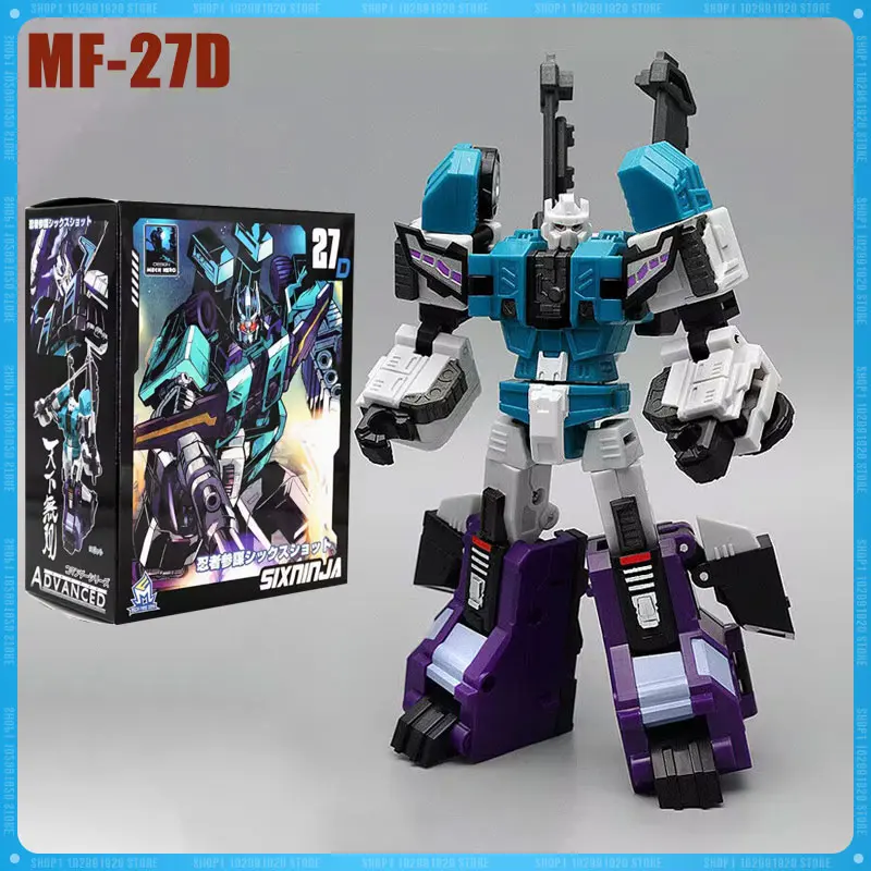 

MFT Transformation MF MF27D MF-27 G1 SIXSHOT MF-27D Six Sided Soldier Action Figure Collection Robot toy Gift IN STOCK