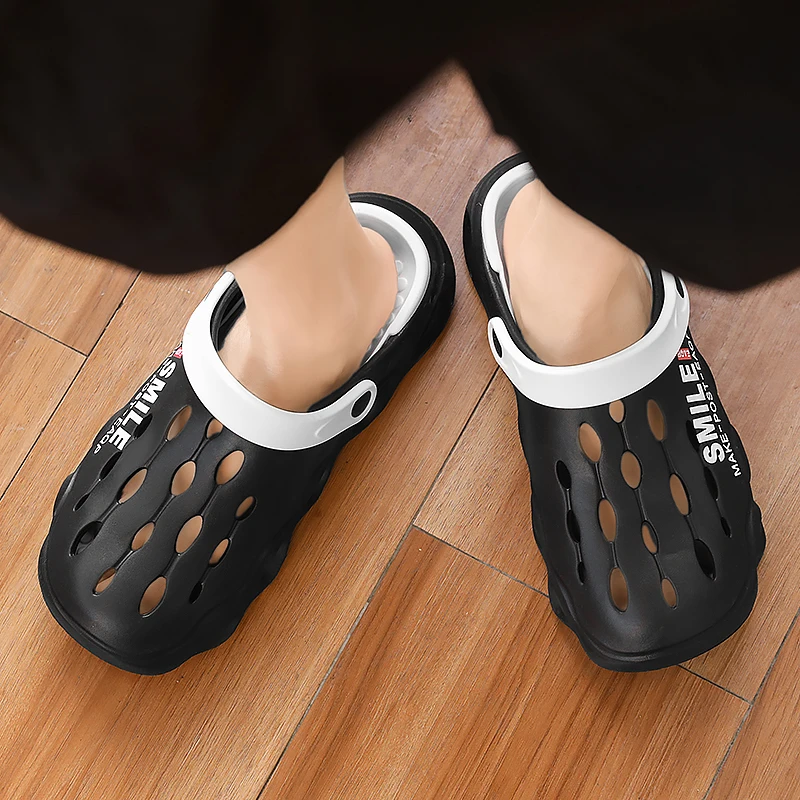 

Новые мужские летние домашние и уличные тапочки на мягкой подошве, противоскользящие, легкие и удобные ощущения «шапая на попу»