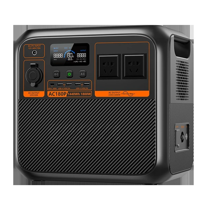 

AC180P lithium iron phosphate outdoor power supply high power battery household emergency battery car 220V