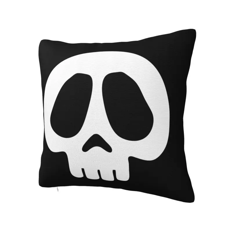 Space Pirate Captain Harlock Skull Cushion Covers Anime Manga Velvet Cute Throw Pillow for Car Sofa