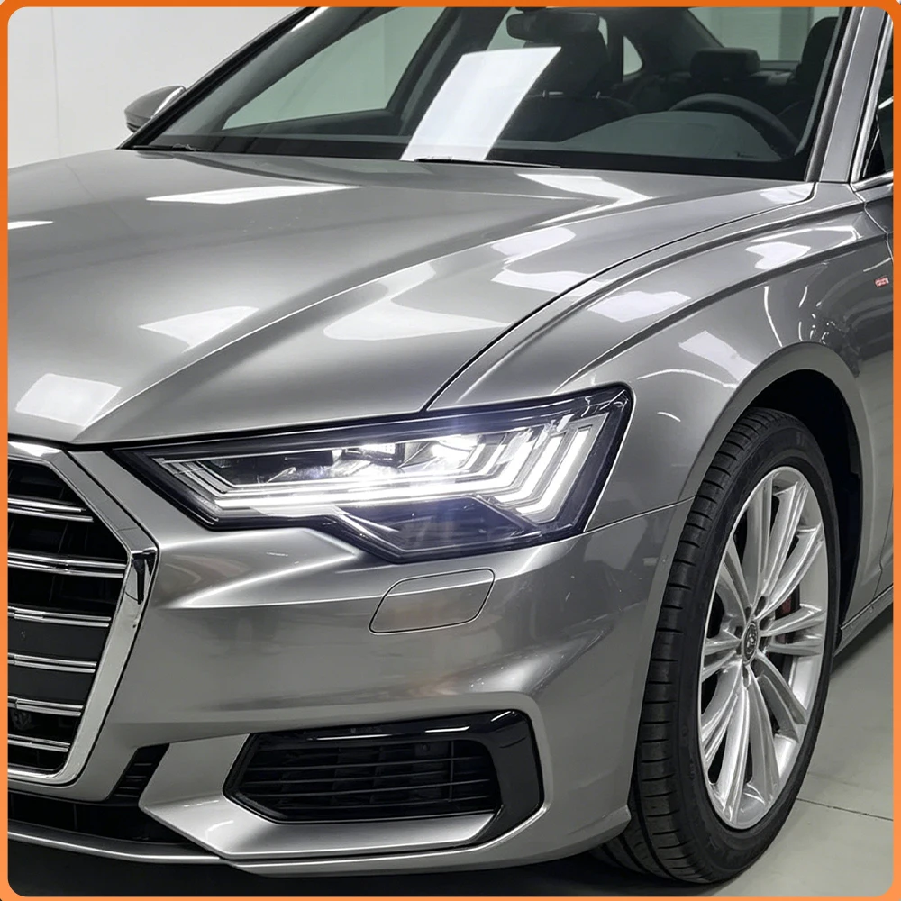 

Светодиодные фары для Audi A6 A6L C8 2019-2022, комплект для модернизации передних фар, высококачественные линзы-проекторы, инструменты и аксессуары