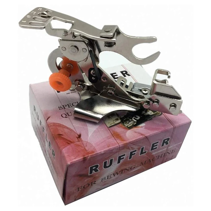 J1UL1N Ruffler Sewing Machine Presser Foot( 55705) For Singer Juki Brother Low Shank Sewing Machine