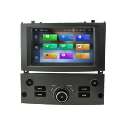 For Peugeot 407 2004 2005 2006 2007 2008 2009 2010 Car Radio Android 2 Din Carplay Automotive Screen Multimedia Auto GPS Audio