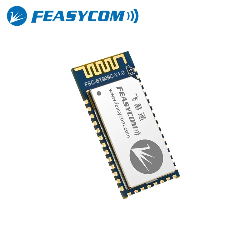 Class 1 Long Range CSR8811 Bluetooth 5.2 Dual Mode Module Support UART Data and I2S Audio Transceiver FSC-BT909C