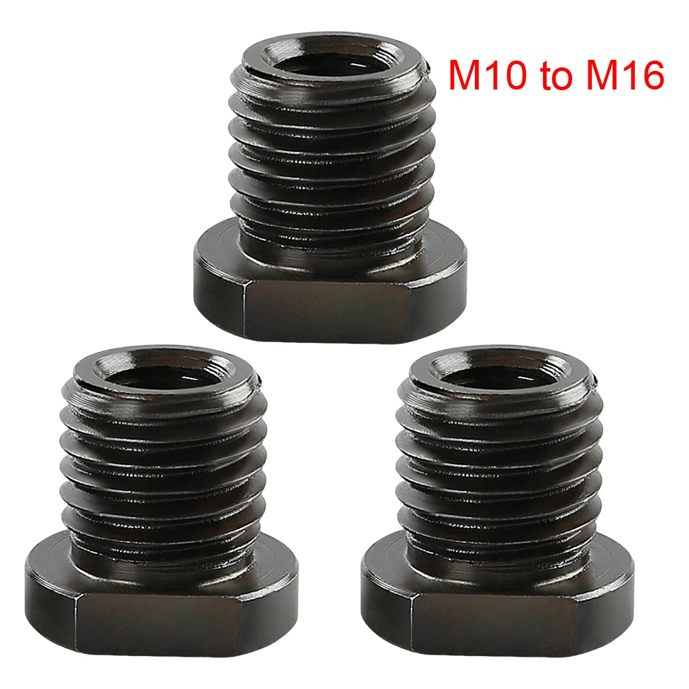 ชุดแปลงหัวเจียรเหล็กกล้าคาร์บอน 3 ชิ้น สำหรับเครื่องขัดเงา พร้อมอุปกรณ์เชื่อมต่อหัวเจียร