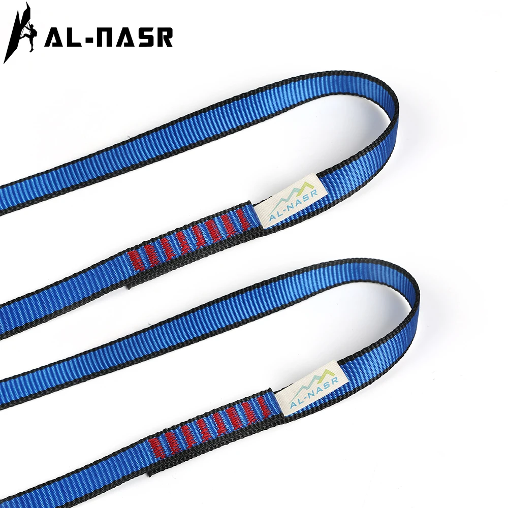 Outdoor Climbing Equipment Safety Flat Belt Rope High Strength Wear-resistant Mountaineering Ring