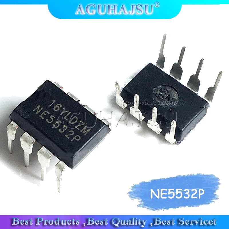 

20 шт. NE5532P NE5532 5532 Черный пластиковый защитный чехол с двойной операцией