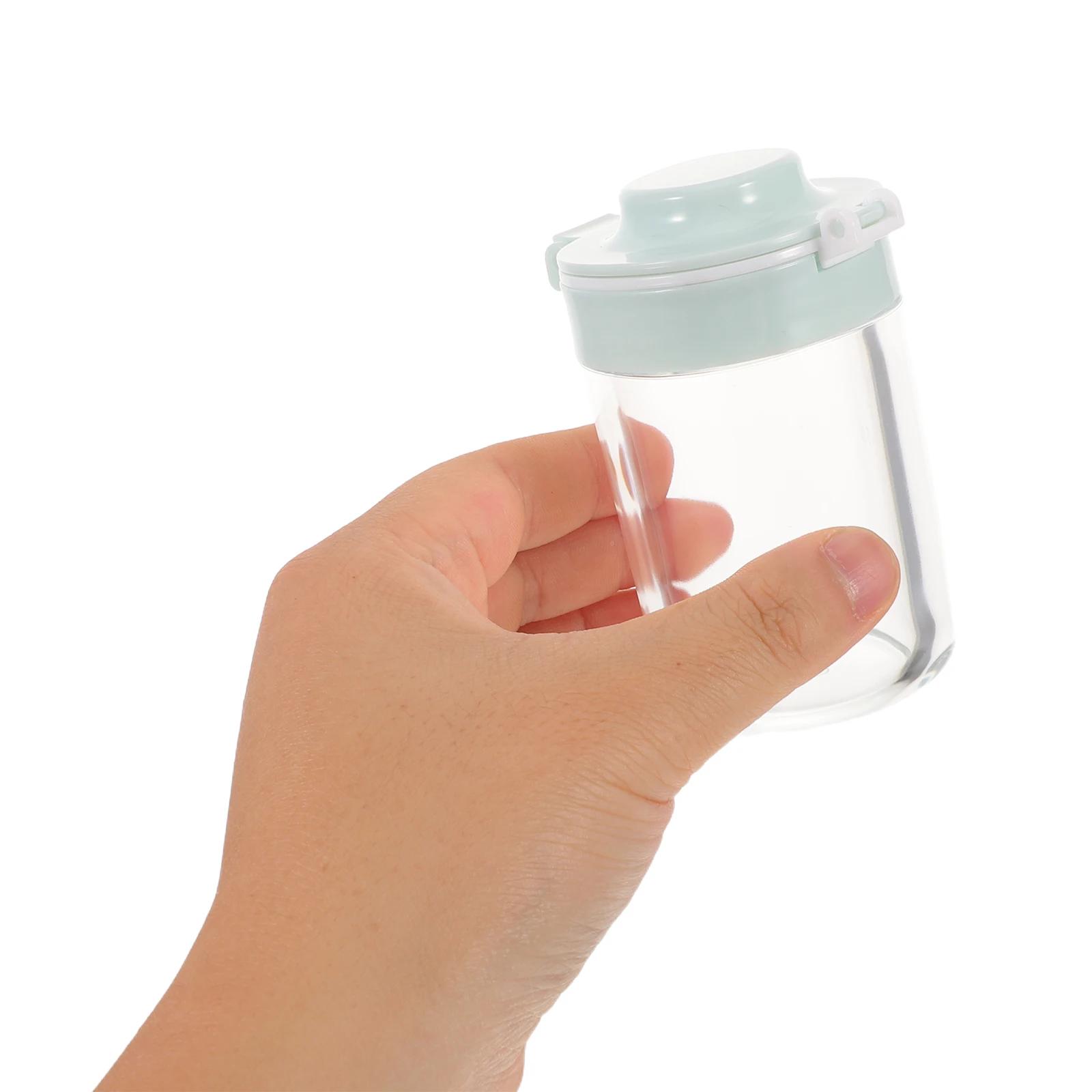 

6Pcs Reusable Plastic Containers Baby Food Jars Dual Lid Design Travel Formula Dispenser Airtight Storage Easy to Clean