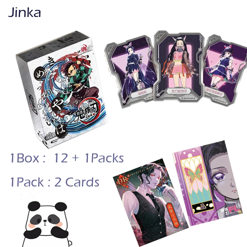 

Jinka Demon Slayer Cards Japanese Collection Cards SP SSR CP Rare Cards Doujin Booster Box Children Toy Gifts